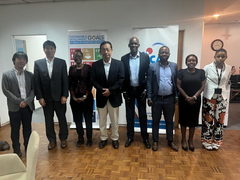 Ruvuma Energy consortium with JICA Japan delegation